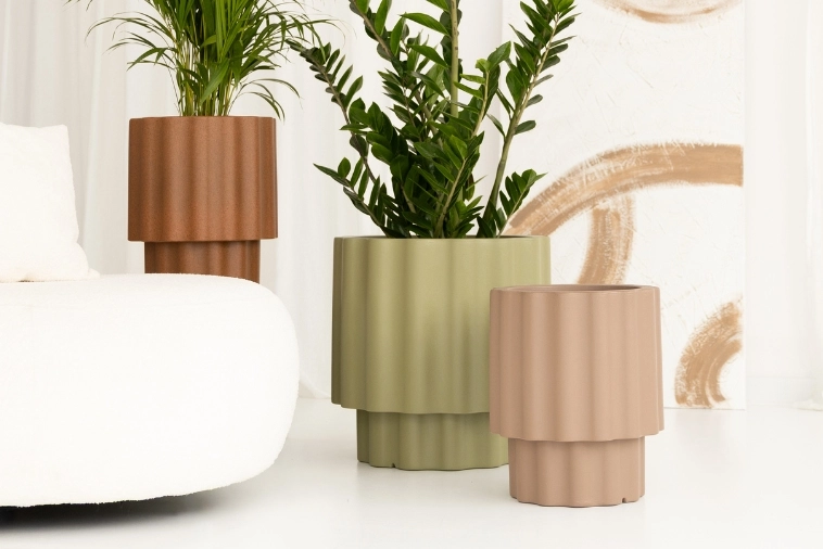 Eleganckie donice do salonu Ribbo 45 i 55